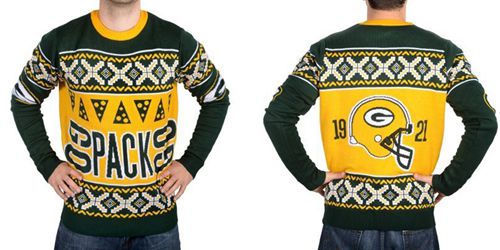 Nike Packers Men's Ugly Sweater_1 - Click Image to Close